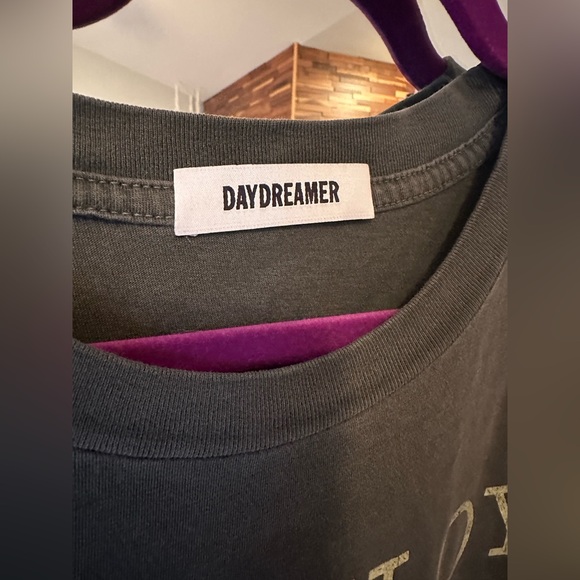 NWOT🖤Daydreamer Pink Floyd Wish You Were Here Merch Tee S Black oversized - Picture 6 of 9